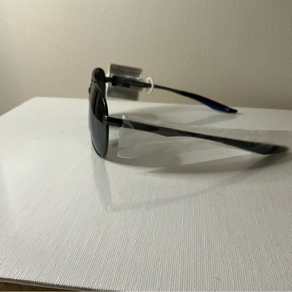 Reebok Metallic and Blue Aviator Sunglasses
